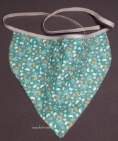 Bavoir adulte bandane lagon