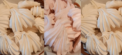 Lot meringues panaché
