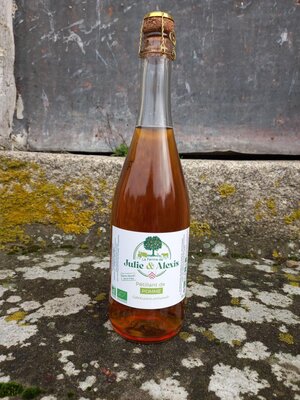 Pétillant de pommes bio