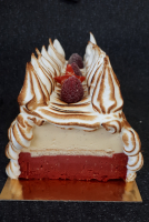 Omelette norvégienne vanille et framboise 6/8