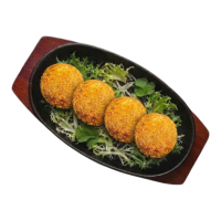 Croquettes de patate douce au saté