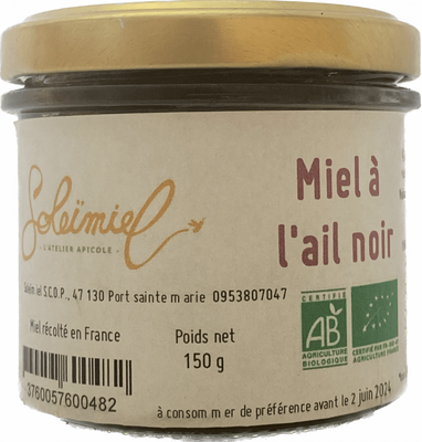 Miel à l’ail noir