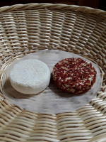 Le duo de vache fermier