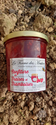 Confiture fraise, framboise