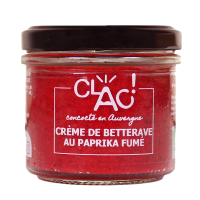 Crème de betterave au paprika fumé