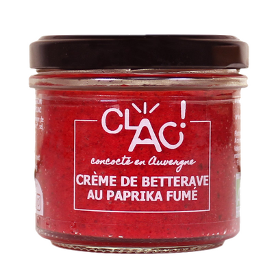 Crème de betterave au paprika fumé