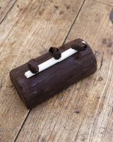 Bûche poire d'anjou/chocolat grand cru caraïb