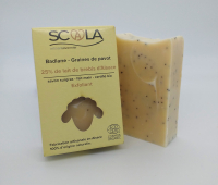 Savon 25% lait de brebis exfoliant badiane