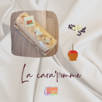 Bûche de noël : la cara'pomme