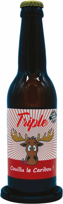 Bière triple (couillu le caribou !)