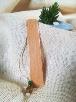 Marque pages en bois de hêtre -