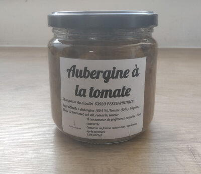 Fondue d aubergines  à la tomate