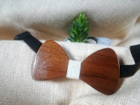 Nœud papillon bois de noyer