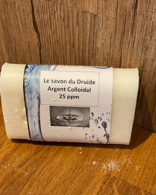 Savon du druide argent colloïdal 25ppm