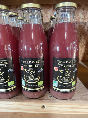 Jus de pomme-myrtille  x7