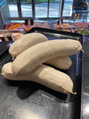 Boudin blanc aux morilles