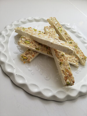 Nougat au safran