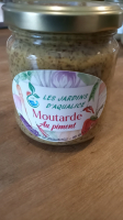 Moutarde au piment artisanale