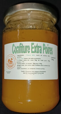 Confiture extra de poires 340g