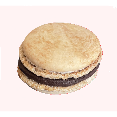 Macaron chocolat/fève de tonka