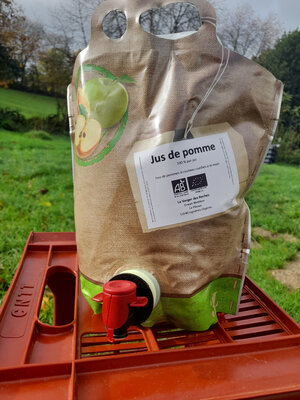 Jus de pomme bio