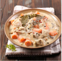 Bison à la crème - plat traiteur 4 pers.