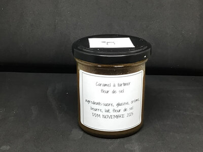 Caramel à tartiner fleur de sel