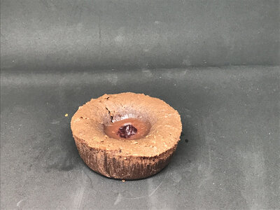 Fondant chocolat cœur framboises