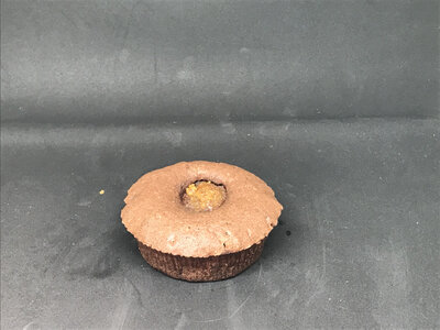 Fondant au chocolat et orange confites