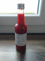 Sirop de framboise passion allégé en sucre