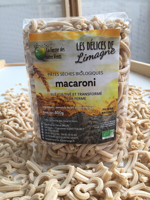 Dluo courte macaroni bio