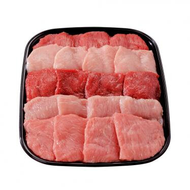 Pierrade de bœuf et veau