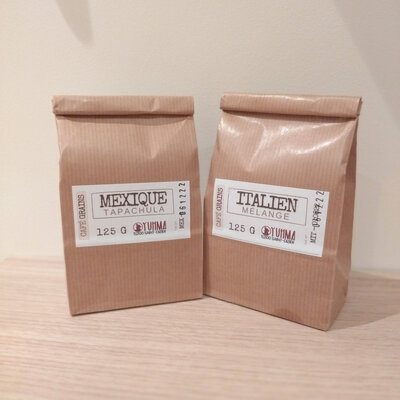 Duo de café en grain