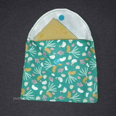 Pochette a savon lagon