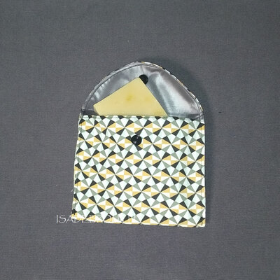 Pochette a savon multicolore