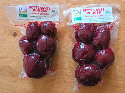 Betteraves rouges cuites