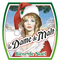 Bière de noël la dame de malt