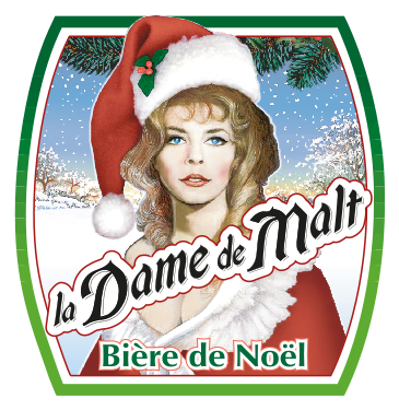 Bière de noël la dame de malt