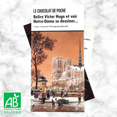 Noir 74% orange pain d'épices bio