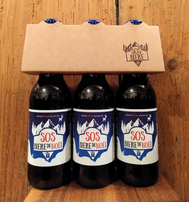 Tri pack cadeau de bière de noël