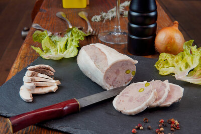 Mini ballotine de porc bio (200gr)