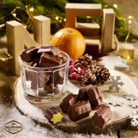 Guimauves de noël orange & chocolat