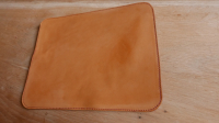 Tapis de souris réversible marron et bordeau