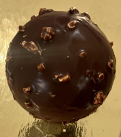 Dômes vanille cœur noisette/chocolat amande