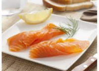 Saumon fumé tranché