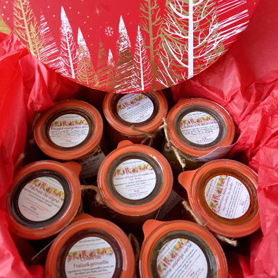 Coffret découverte: 8 bocaux + boîte