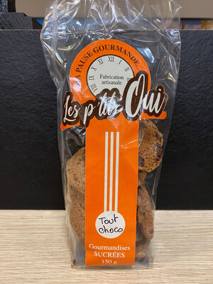 Cookies beurre bordier tout choco