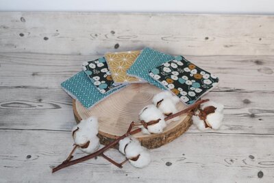Lot de 5 lingettes