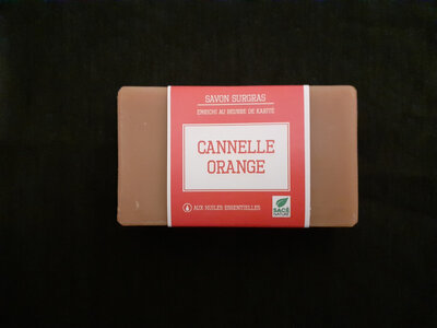 Savon artisanal cannelle orange