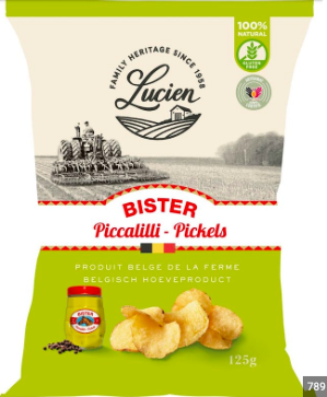 Chips lucien - pickles (moutarde)